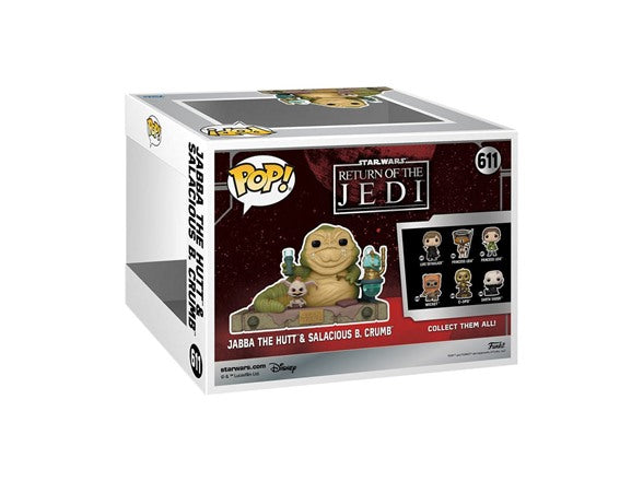 Funko Pop Jabba El Hutt Y Salacious B Crumb #611 Star Wars