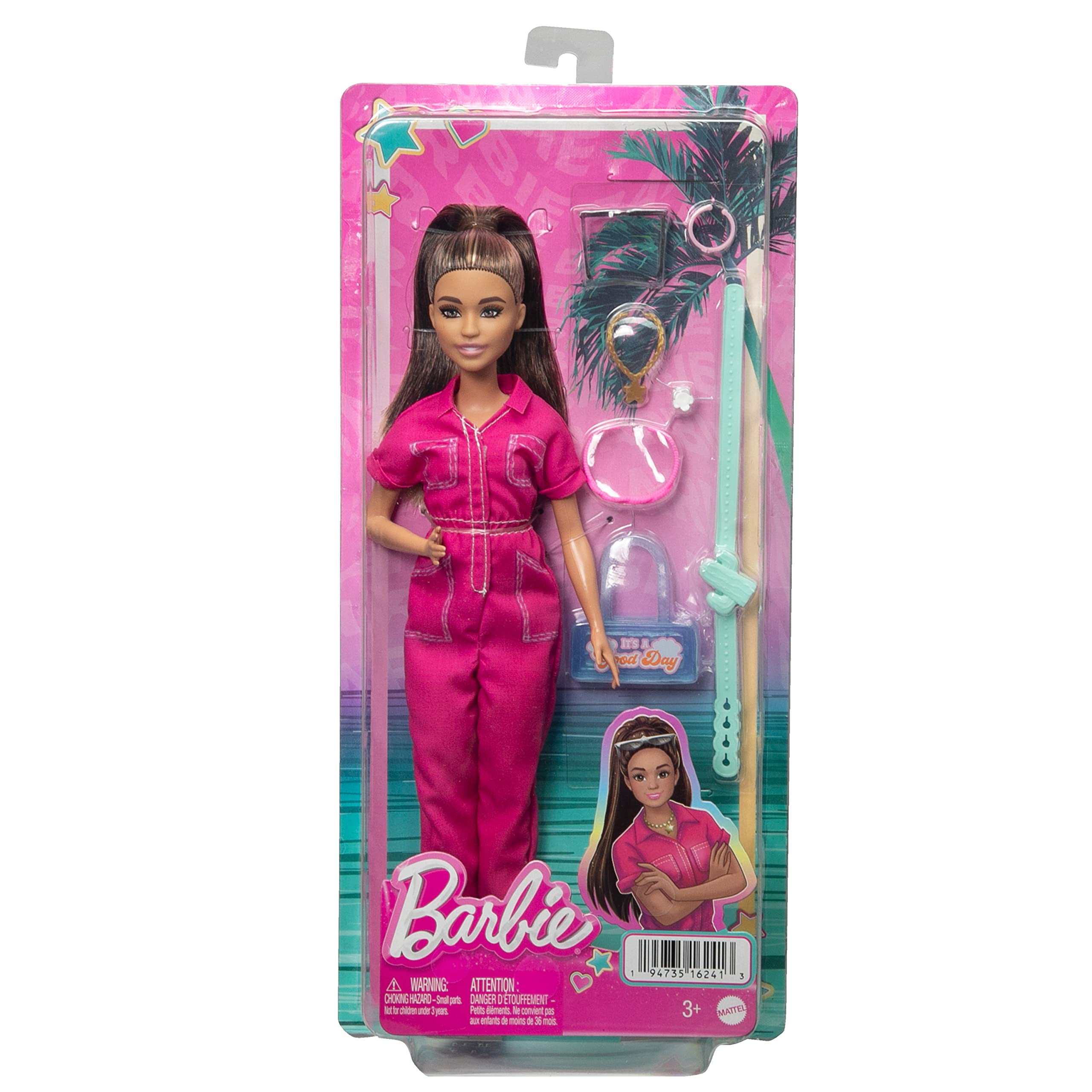 BARBIE TRAJE DE MODA ROSA (HPL76)