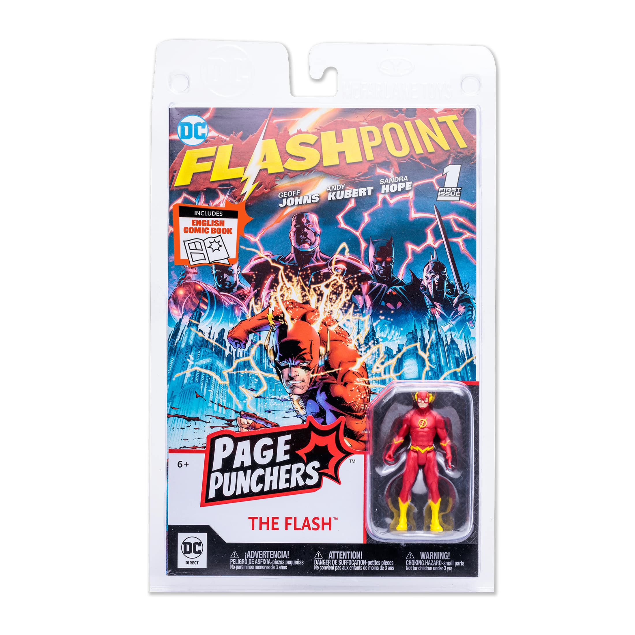 DC THE FLASH CON COMIC MCFARLANE