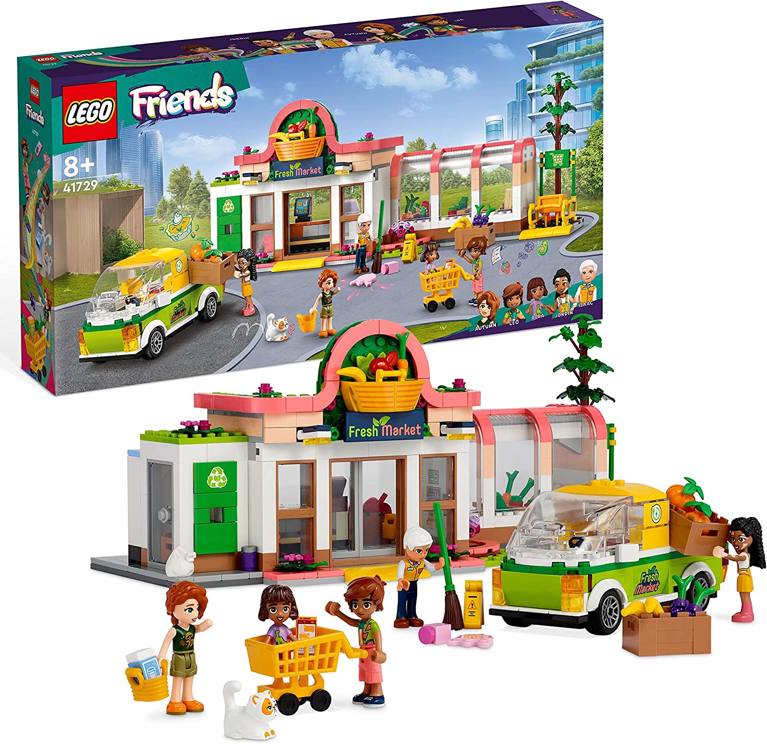 LEGO FRIENDS 41729 SUPER MERCADO ORGANICO.