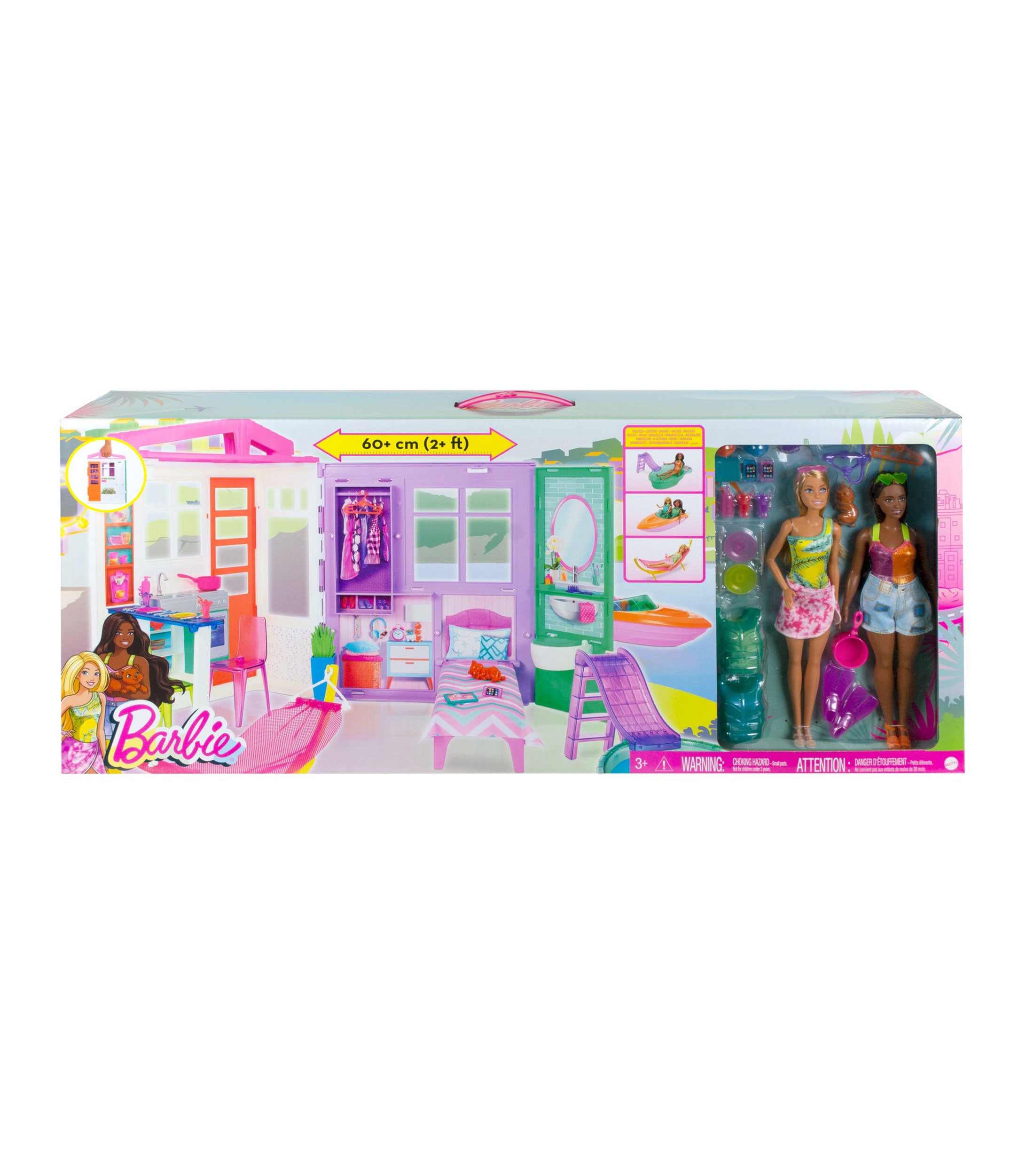 BARBIE VACACIONES EN LA CASA DE VERANO (HGM56)