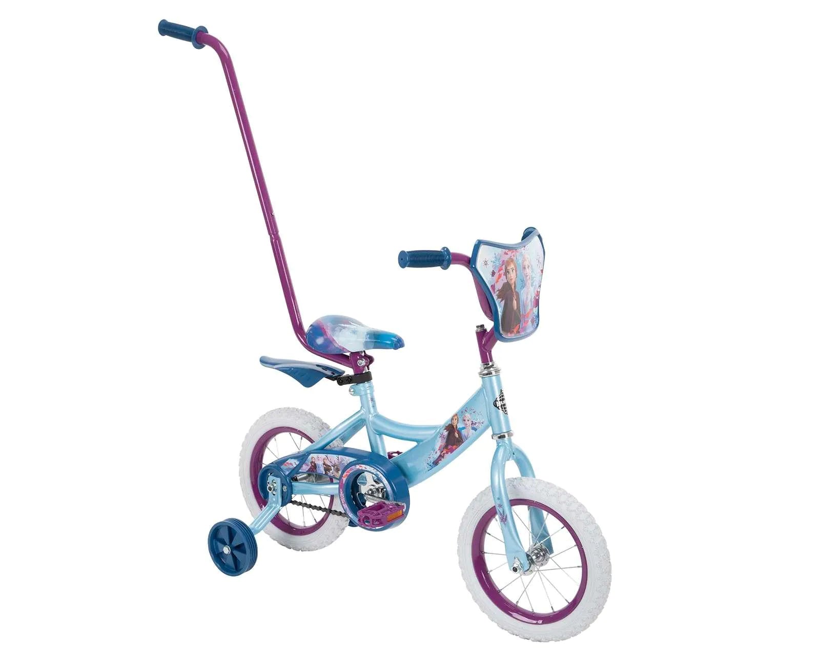 BICICLETA FROZEN C/BARRA DE EMPUJE R-12 M2539 HUFFY