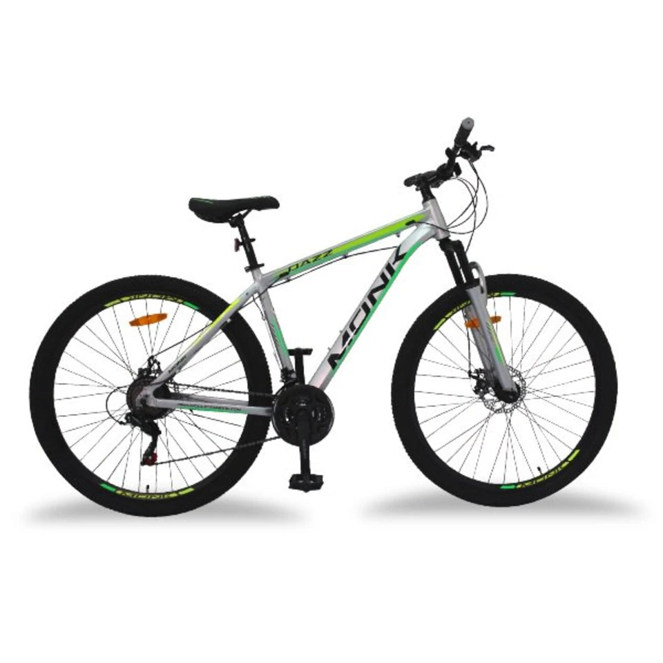 BICICLETA DAZZ ALUM SUSP-DEL R-29 21 VELOCIDAES PLATA / AMARILLO BGA199
