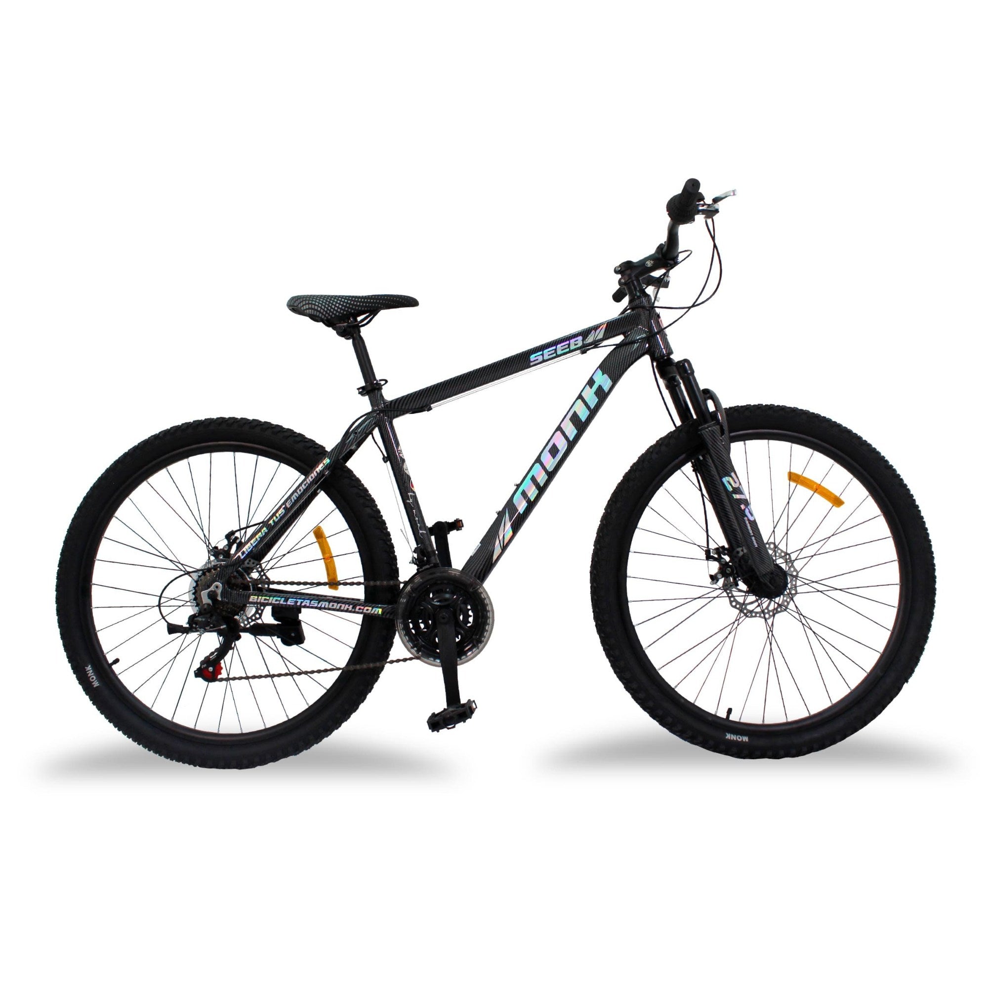 BICICLETA KARBONO ALUMINIO EQ-SHIMANO R-27.5 21 VELOCIDADES MONK