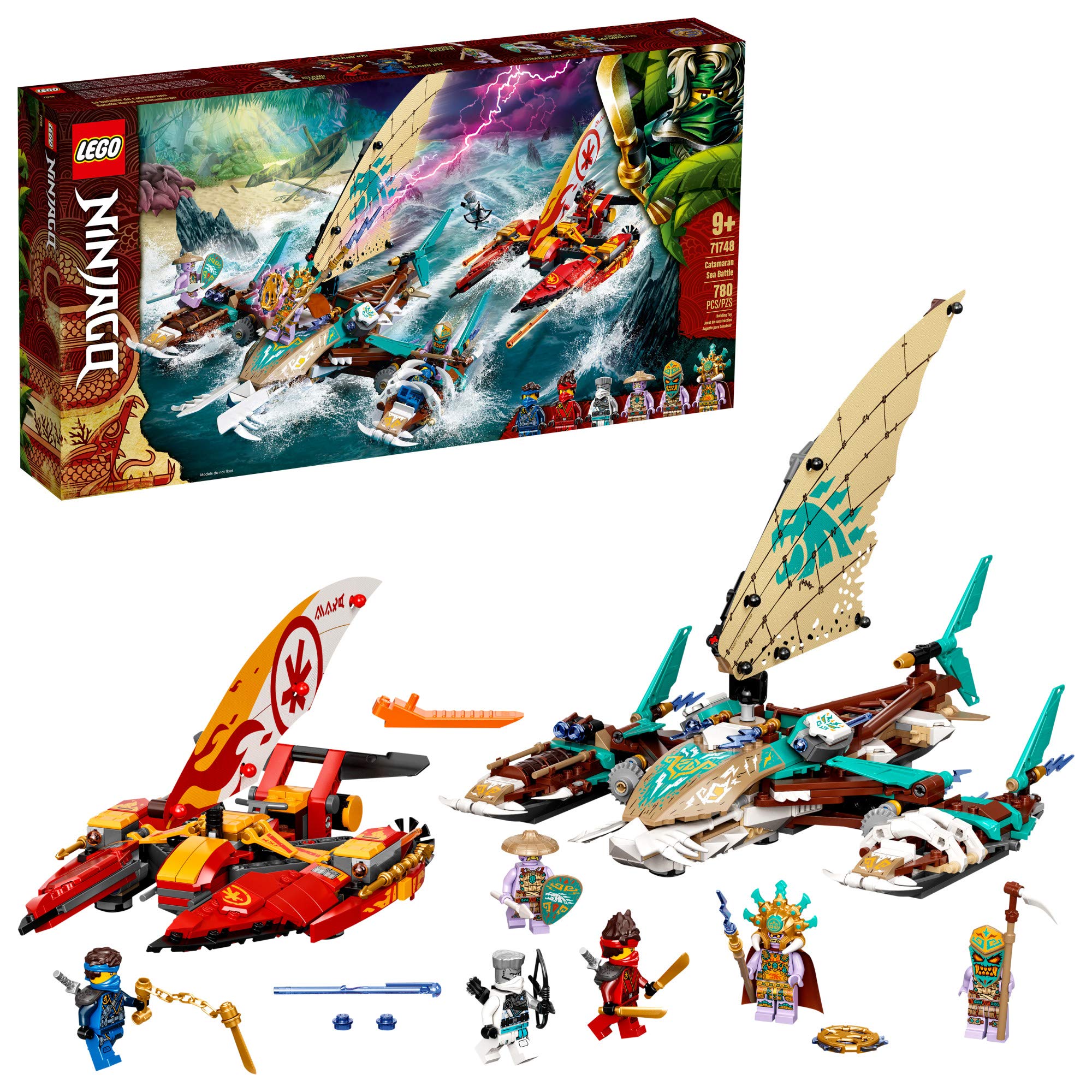 LEGO 71748 BATALLA NAVAL EN CATAMARAN