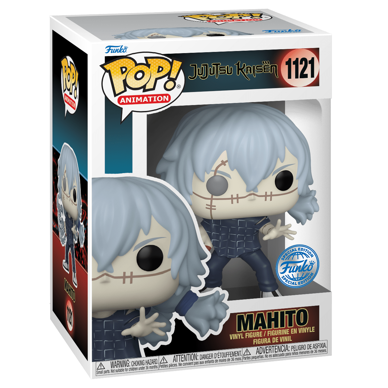 1121/ MAHITO CON ARMA EXCLUSIVO ( JUJUTSU KAISEN )