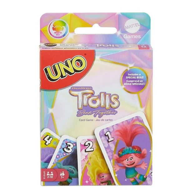 Juego de Cartas UNO Trolls 3