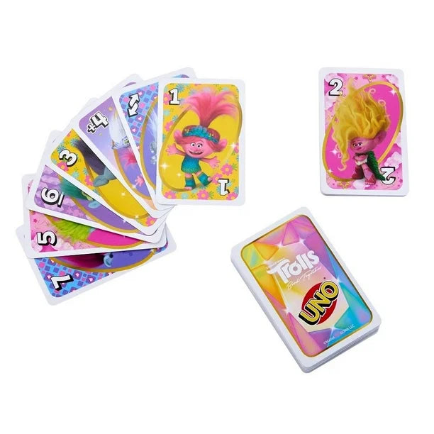 Juego de Cartas UNO Trolls 3