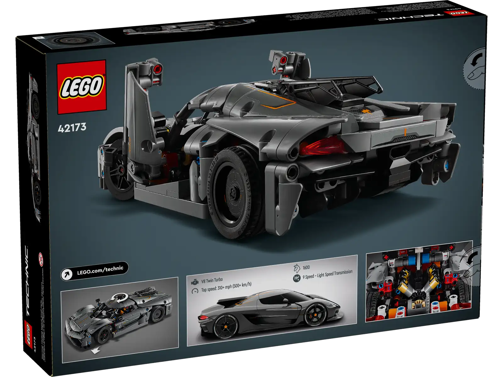 Hipercoche Koenigsegg Jesko Absolut Gris