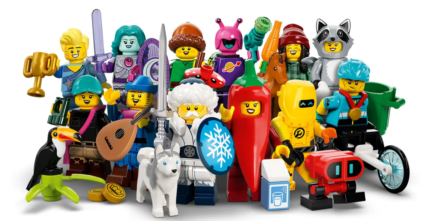 Mini figuras lego serie 22