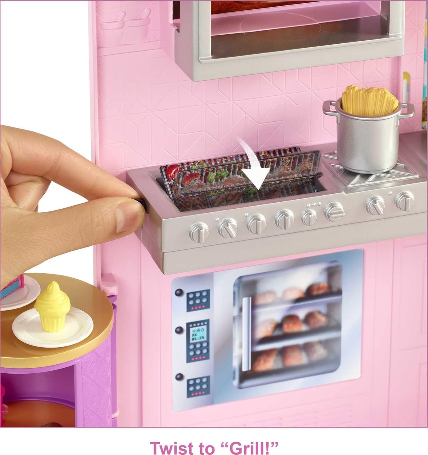 Barbie Cook 'n Grill - Juego de restaurante