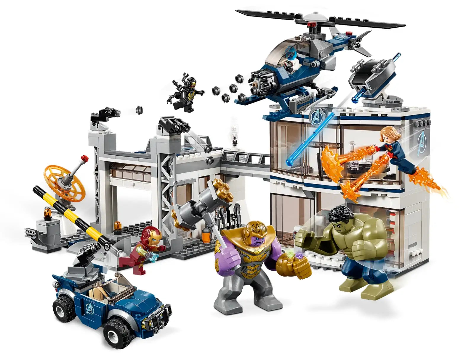 Lego Avengers Batalla En El Complejo 76131 - 699 Pz