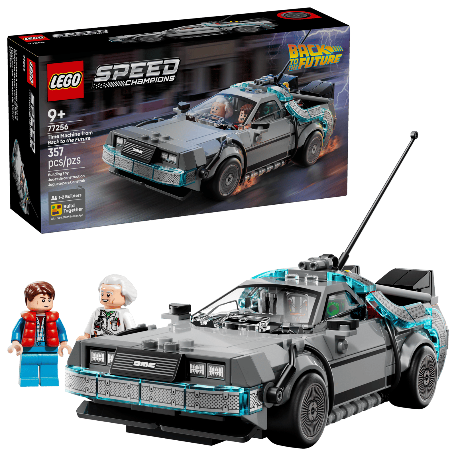 SPEED CHAMPIONS MAQUINA DEL TIEMPO DE VOLVER AL FUTURO