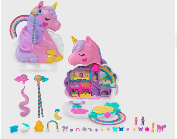 POLLY POCKET  SALON DE UNICORNIO