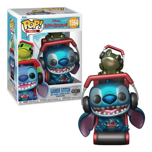 FUNKO #1564 STITCH GAMER