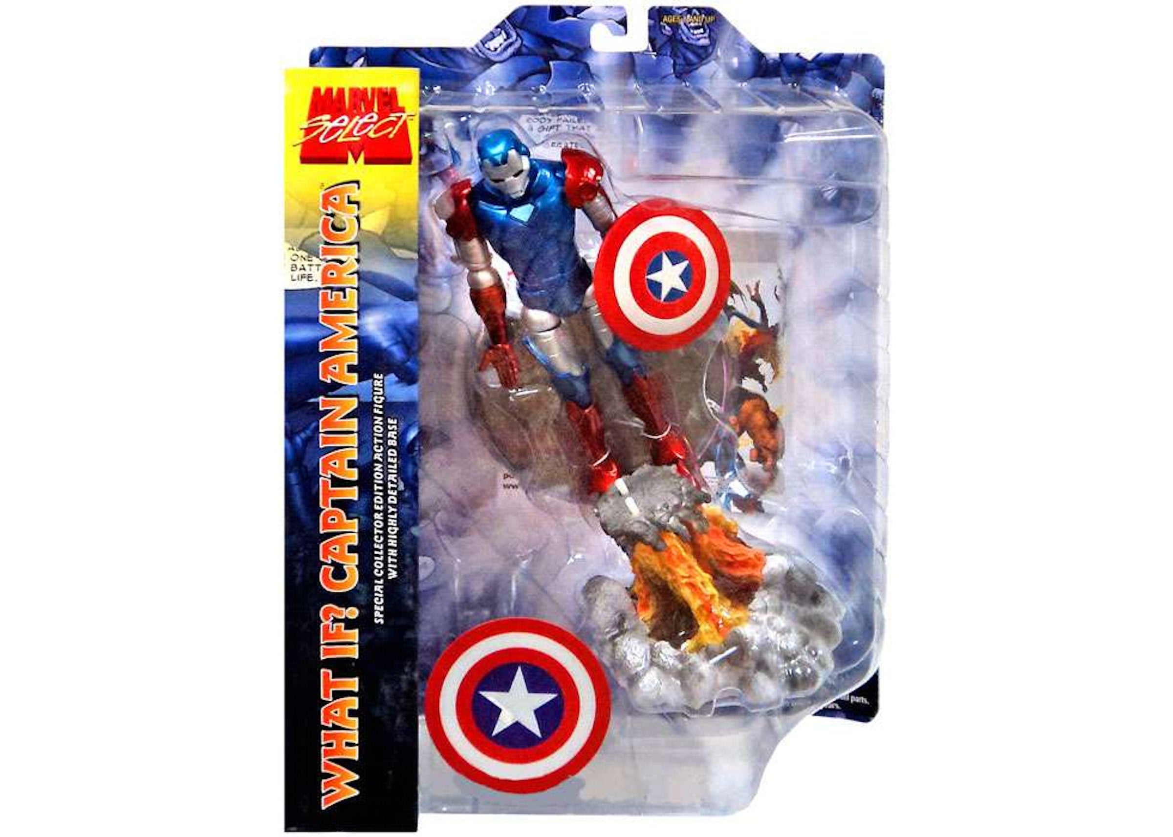WHAT IF? CAPTAIN AMERICA DIAMOND SELECT