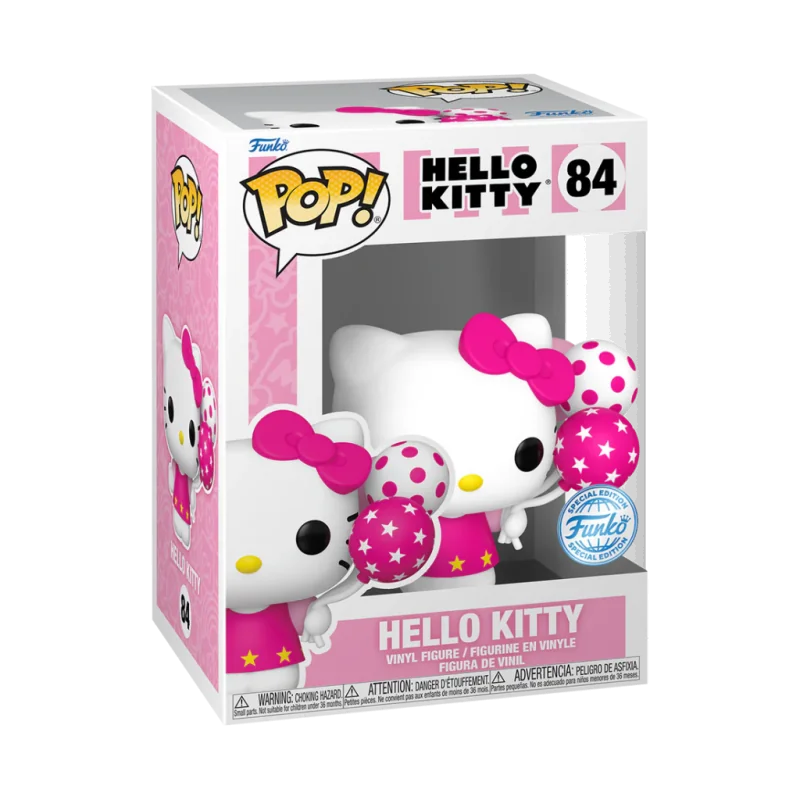 84/HELLO KITTY CON GLOBOS EXCLUSIVO