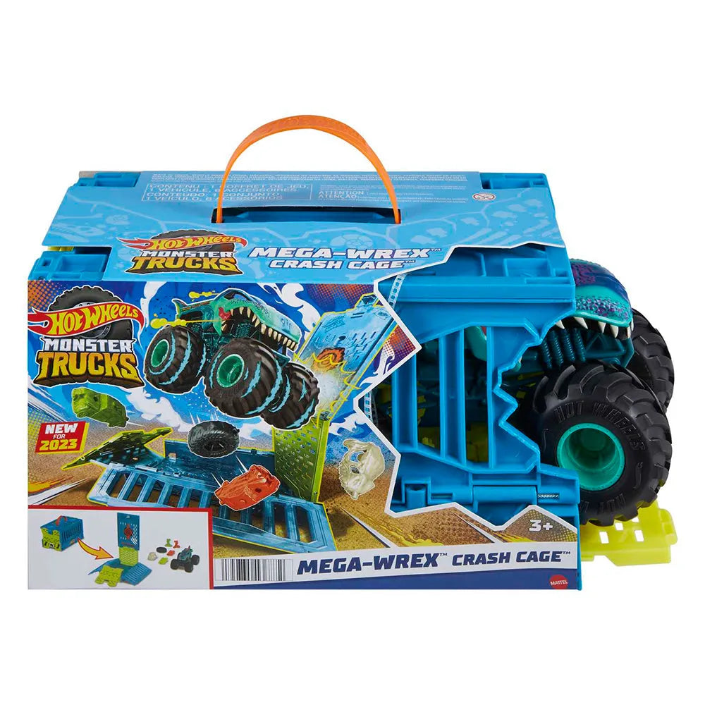 HW MONSTER TRUCKS VEHICULO CAJA DE CHOQUES (HNC29)