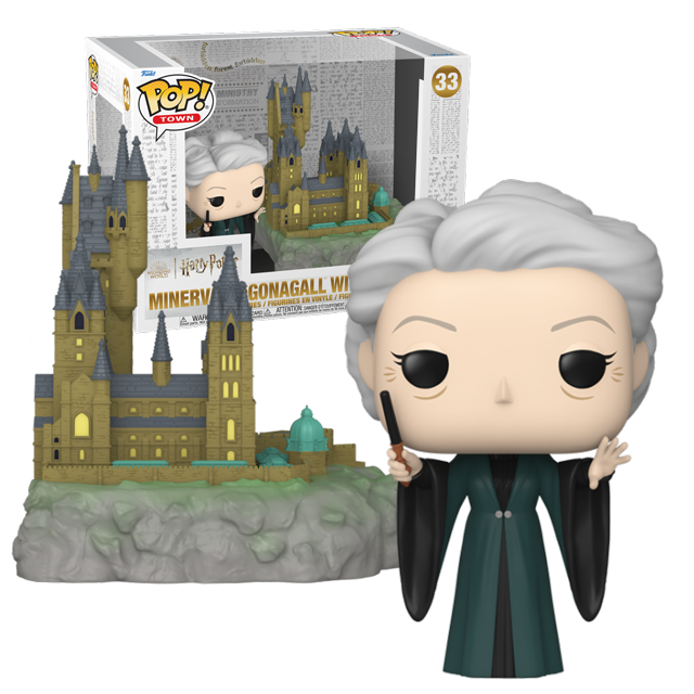 33/MINERVA MCGONAGALL WITH HOGWARTS