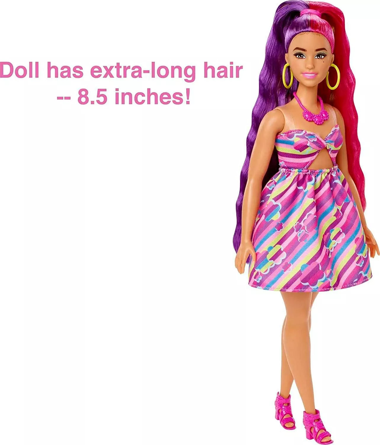 BARBIE TOTALLY HAIR COLORES Y FLORES