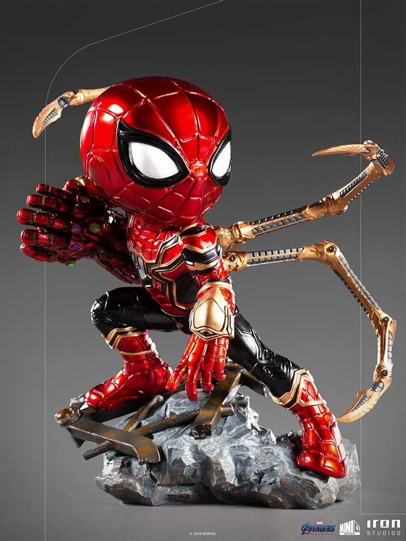 IRON STUDIOS MINICO IRO SPIDER END GAME.
