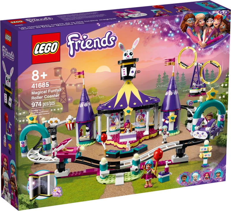 LEGO FRIENDS 41685 MUNDO DE MAGIA MONTAÑA RUSIA