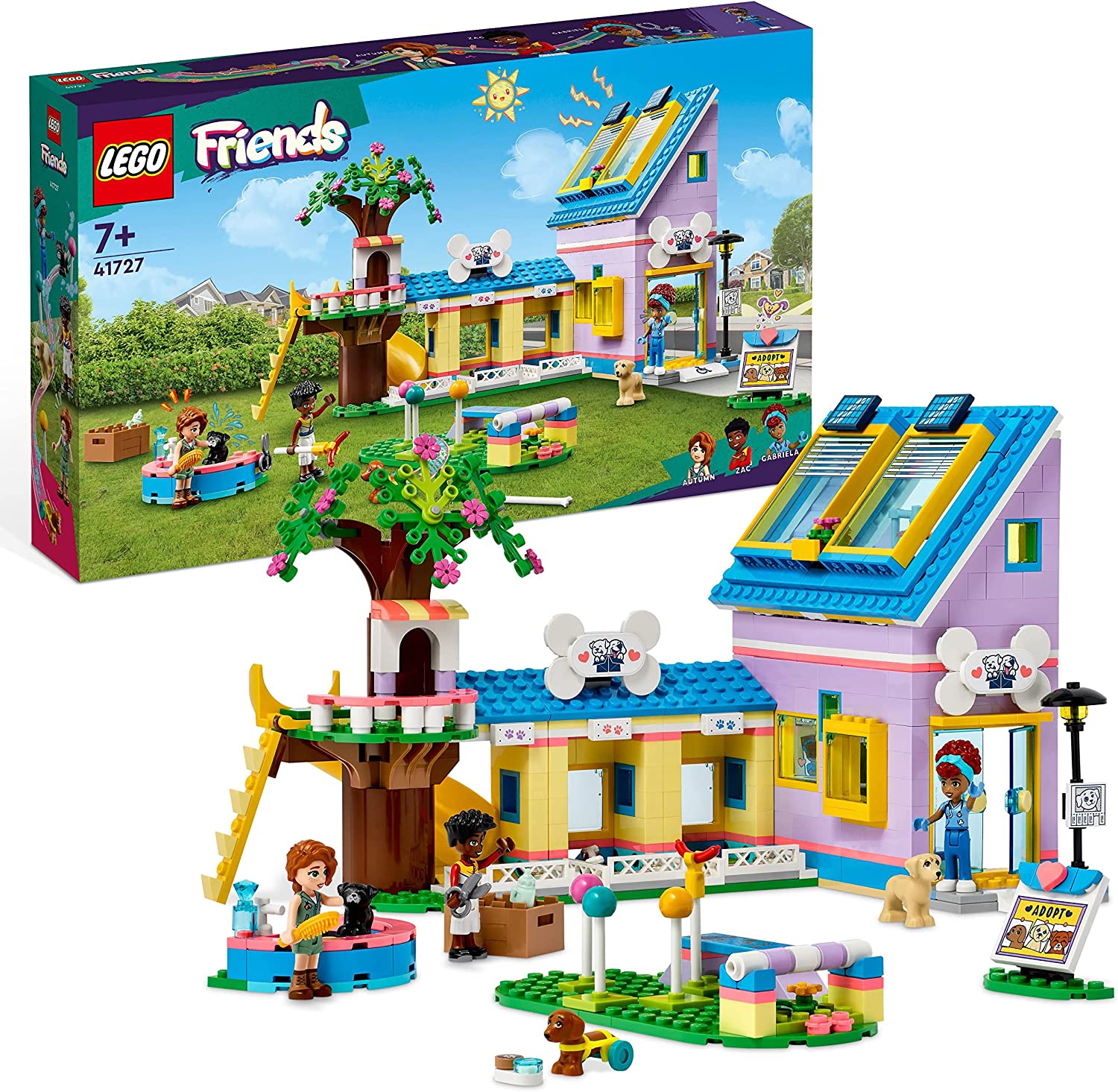 LEGO FRIENDS 41727 CENTRO DE RESCATE CANINO