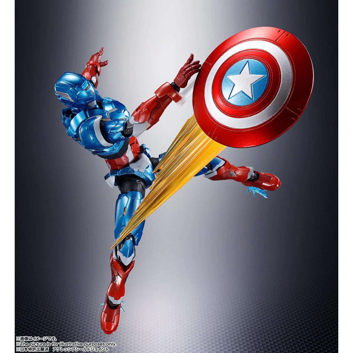 CAPTAIN AMERICA TECH ON AVENGERS FIGURA DE ACCION