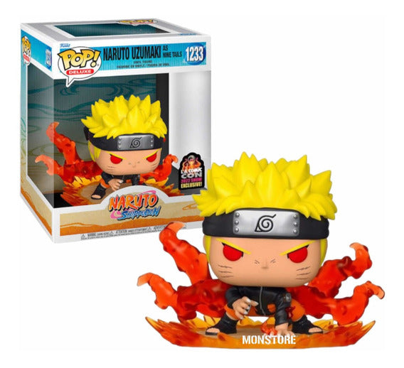 1233/ NARUTO UZUMAKI 9 COLAS  EXCLUSIVO 7"