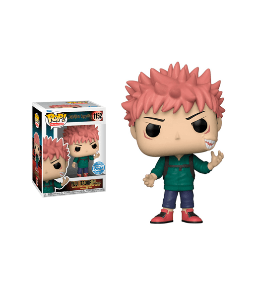 1152/ YUJI ITADORI CON BOCA DE SUKUNA EXCLUSIVO ( JUJUTSU KAISEN )
